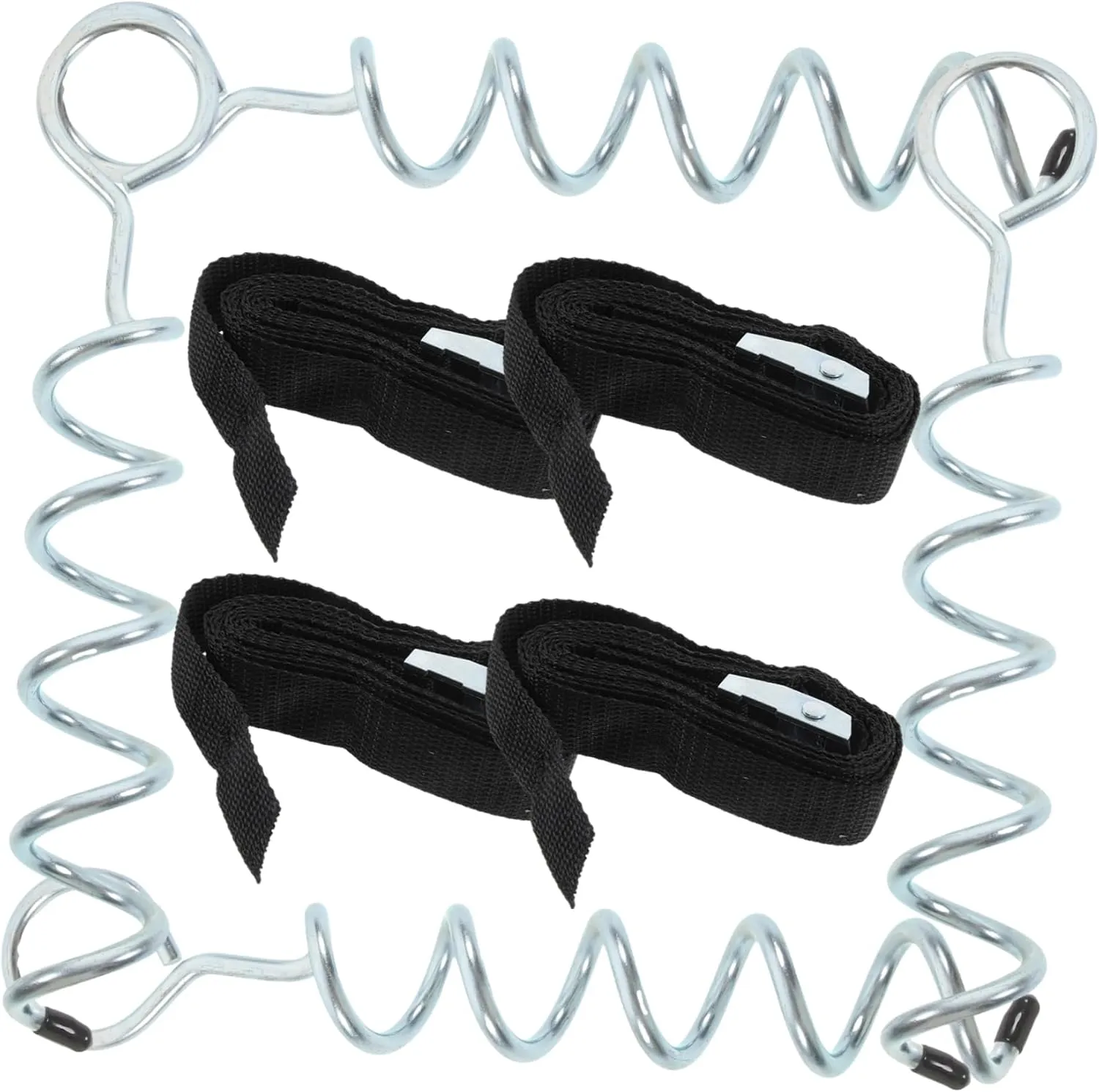 1 Set Trampoline Tent Stake Ground Pegs Heavy Duty Metal Canopy Fixing Accessories Spiral Nail Ground Stake