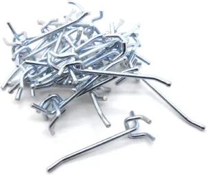 100-PCS Heavy Duty 6" X 1/4" H/D Peg Board Hooks