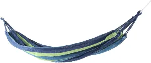 100cm Camping Hammock Ultralight Portable Outdoor Travel Hammock with 250kg Load Capacity Color Striped Hammock (Blue), Genericqute4wxbca-12