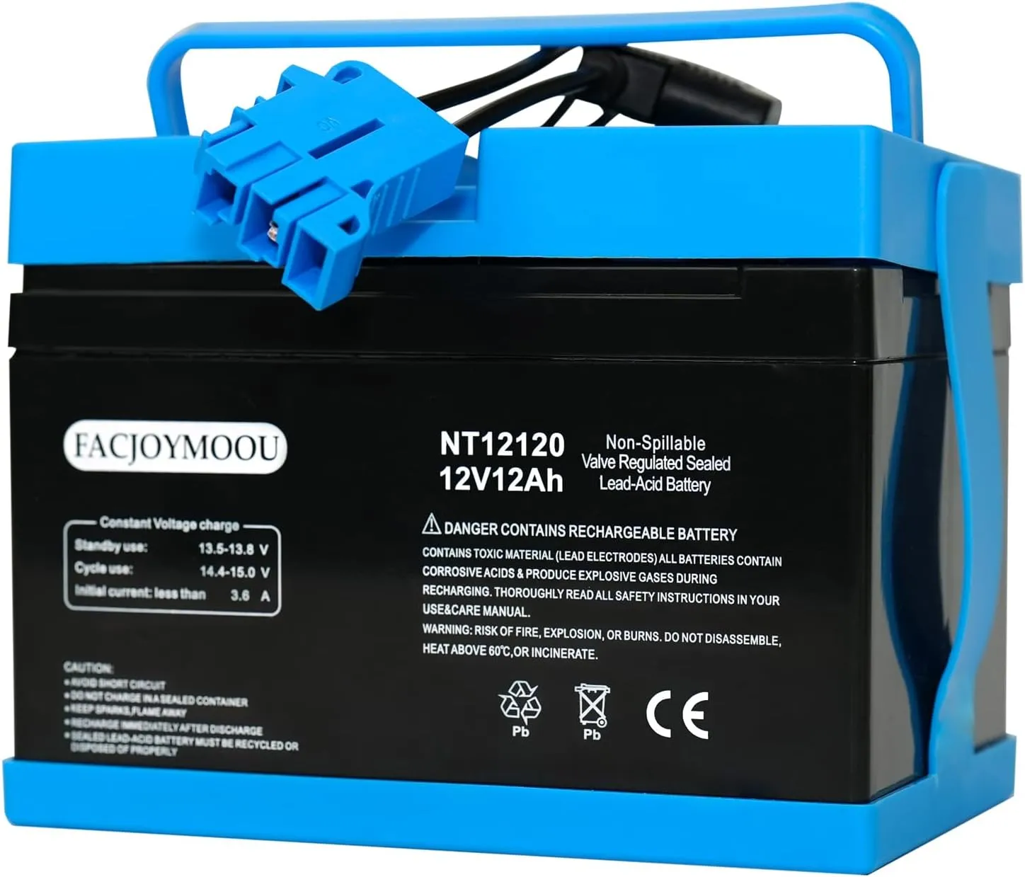 12 Volt Battery for Peg Perego John Deere Gator Polaris Gaucho Rock'in Case Ih Tractor Ride On Battery 12v 12ah Replacement Battery for Peg-Perego Kid's Toys Car