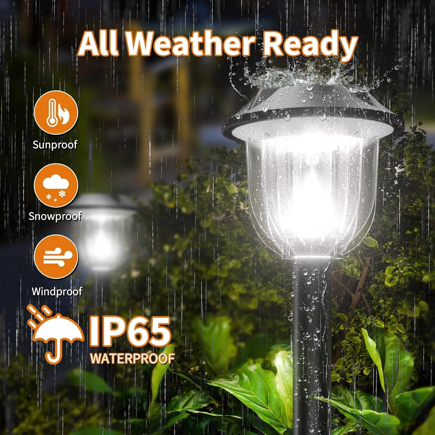 12000K 10 Pack Solar Lights Outdoor IP65 Waterproof,HIGH-POWER LED Solar lights for Outside,Landscape Lighting,Garden Decorative for Yard,Patio,Landscape,Walkway,Sidewalk,Driveway,Lawn (Cold White)