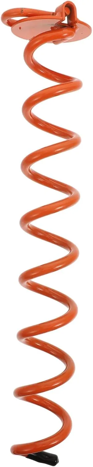 1Pc Outdoor Spiral Ground Nail Heavy Duty Trampoline Fixing Accessory Durable Peg for Securing Tents Awnings and Tarps for Windy Conditions