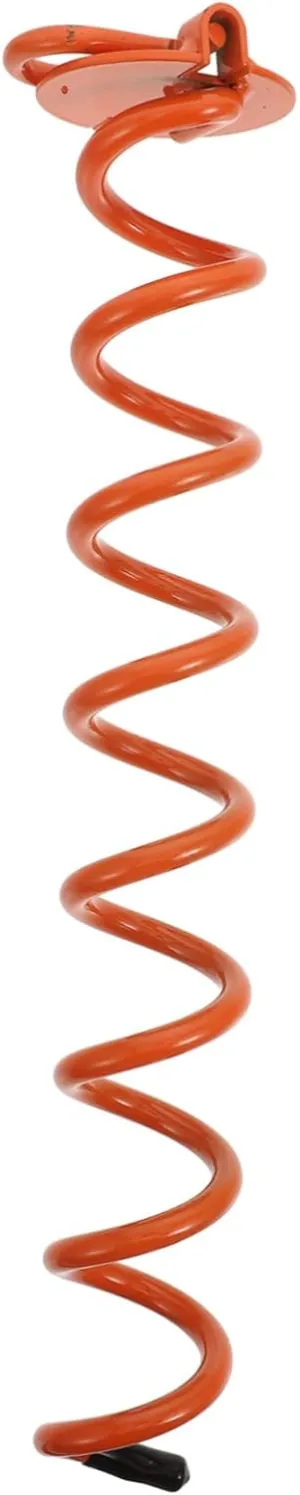 1Pc Outdoor Spiral Ground Nail Heavy Duty Trampoline Fixing Accessory Durable Peg for Securing Tents Awnings and Tarps for Windy Conditions