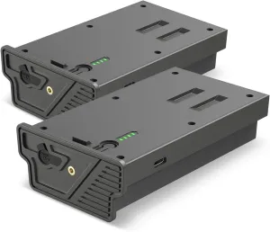 2 Pack New Reveal Lipo Lithium Battery Upgraded Solar Charge System Compatible with Reveal Hunting Trail Camera X Gen 3.0, Pro 3.0, X, X Pro, X Gen 2.0, XB, SK