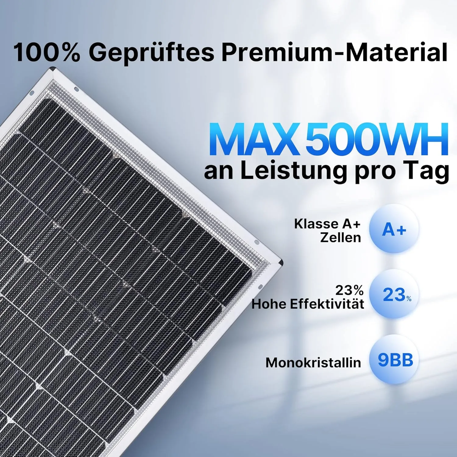 2 PCS Bifacial 100W 12V Solar Panel 9BB Monocrystalline Cell 12 Volt for Marine RV Trailer Boat Cabin Van Car Uneven Surfaces 12V 24V Battery Charge
