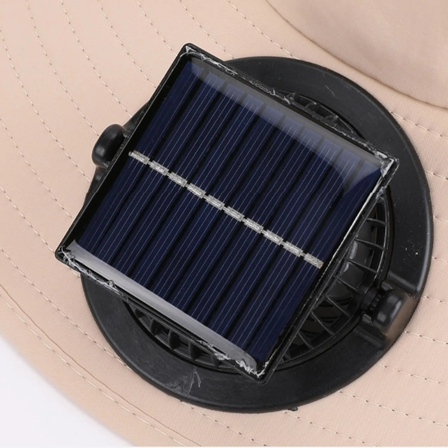 2025 New Solar Brim Hat with Fan, Wide Brim Solar Fan Hat Outdoor Fishing, Climbing, Hiking