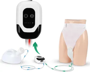 2025 Premium Intelligent Electric Urinal for Male – Automatic Start-Stop Dispenser, 2000ML Capacity with 6.5 ft Catheter, Bed Rest Anti-Leakage Design, Easy-to-Clean Unisex Potty with Lid Funnel