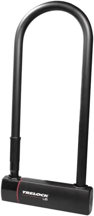 2232025900 4016167067516 Steel Arch Lock U6 108x300 Diameter: 16mm, Black, 300 mm