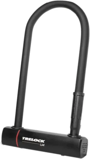 2232025922 4016167067455 Steel Arch Lock U4 102x230 Diameter: 14mm, Black, D102x230 mm
