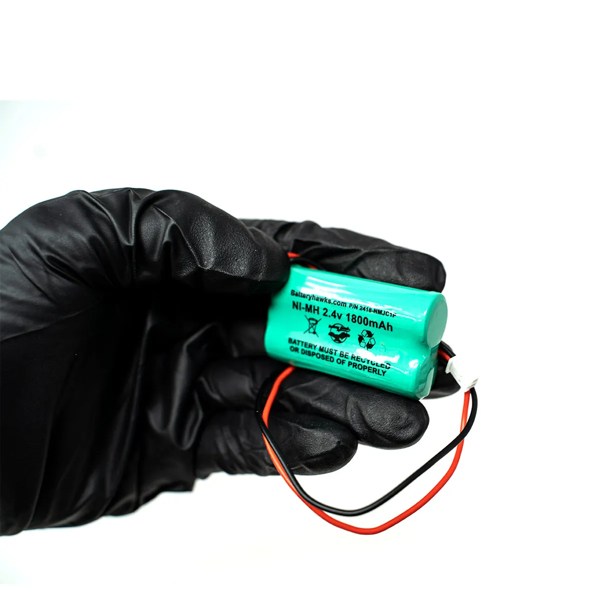 2.4v Solar Light Battery Pack Replacement Ni-MH