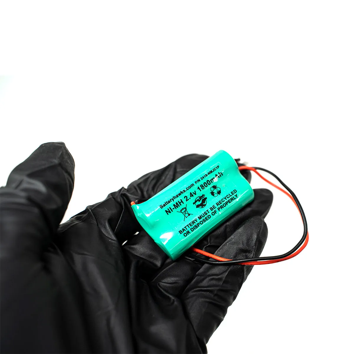 2.4v Solar Light Battery Pack Replacement Ni-MH
