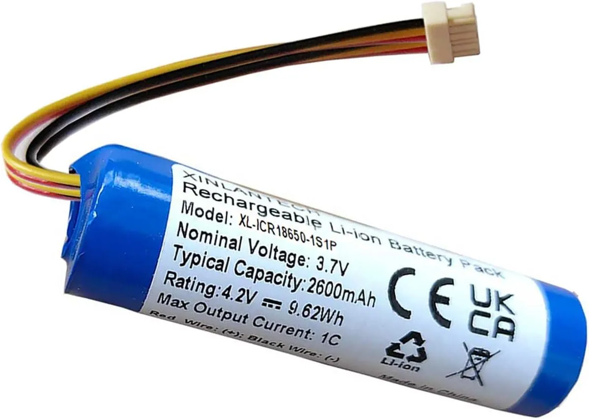 2600mAh Battery Replacement for Vtech VM3252,﻿ VM3254, VM3258, RM2851, VM923, VM924, VM934, RM2771 Video Baby Monitor, Snom C300 Conference Speakerphone