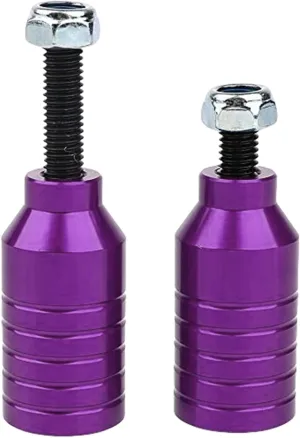 2pack Strong Durability Excellent Peg Scooters Mounting Scooters Aluminum Peg Bicycles Accessories