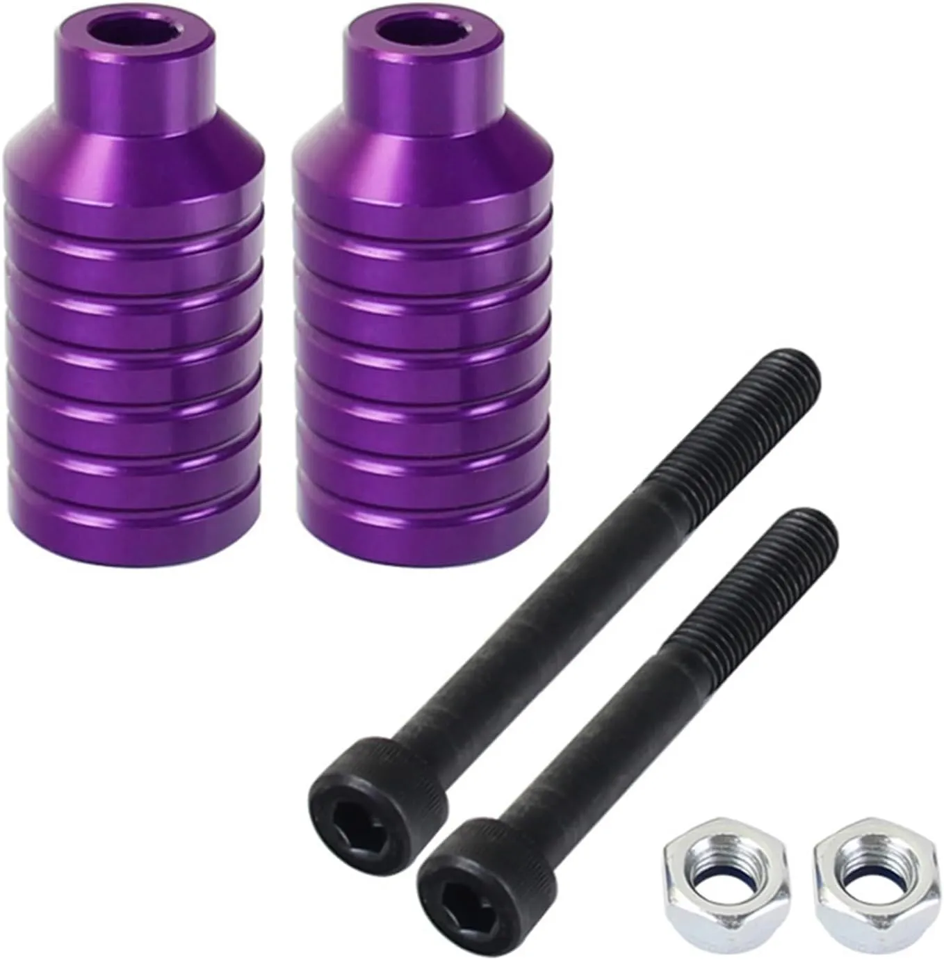 2pack Strong Durability Excellent Peg Scooters Mounting Scooters Aluminum Peg Bicycles Accessories