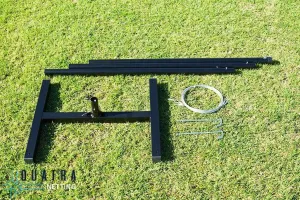 3m Support Post with Base Stand