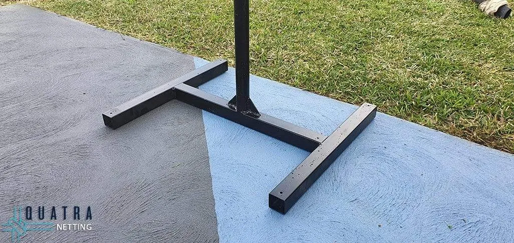 3m Support Post with Base Stand