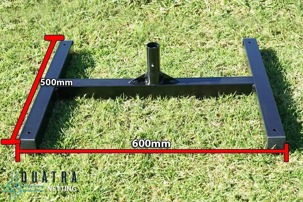 3m Support Post with Base Stand