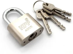 4 key lock,40mm key Padlock, u-lock with key,High Security Padlock ,Locks with Keys ,1-9/16-in Padlock with 4 Keys,Shackle Padlock with Multiple Keys for Indoor ,Gate,Fence,Cabinet,School Gym Locker.