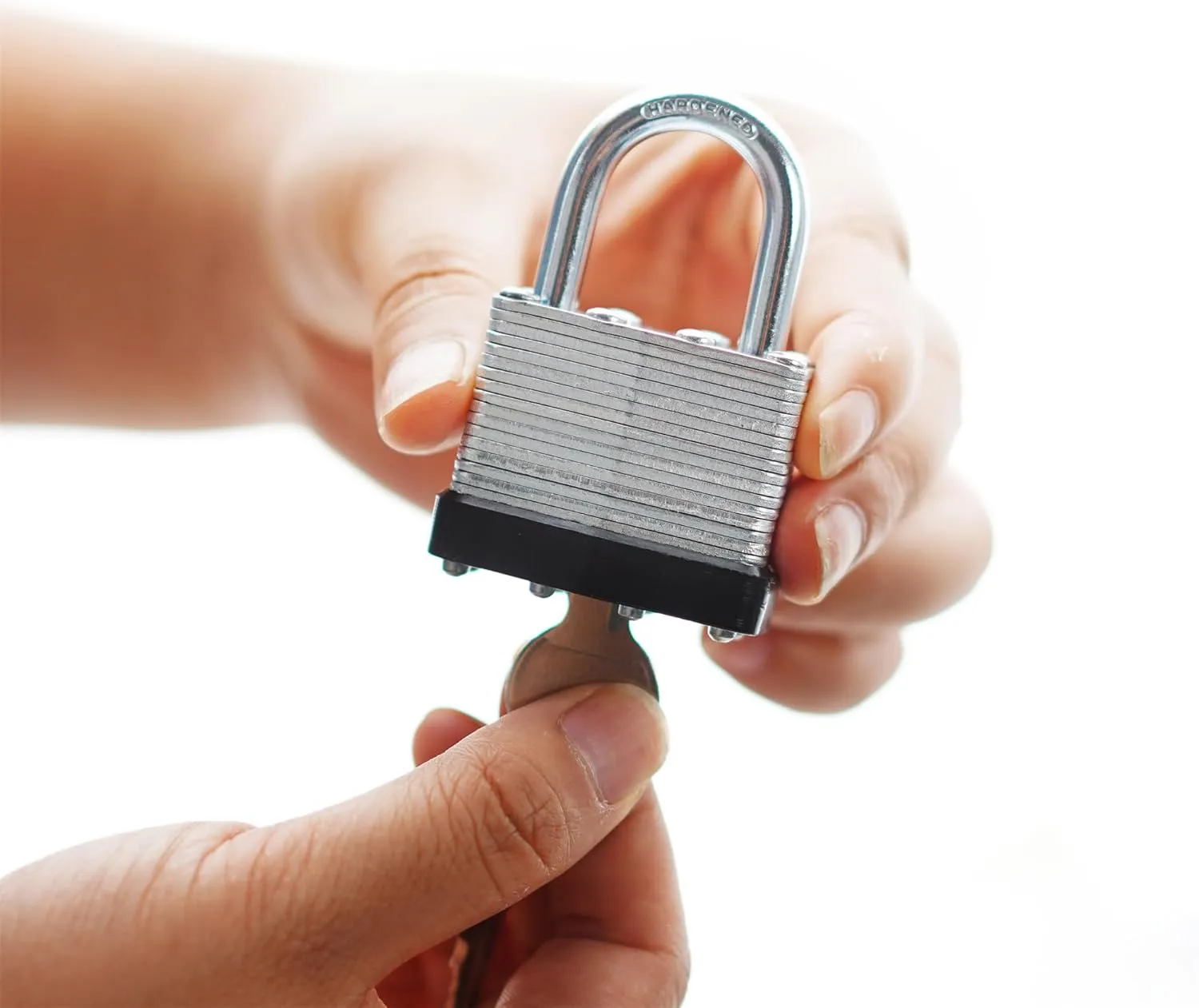 4 Pack Keyed Alike Padlocks - 40mm High Security Heavy Duty With Keys for Gym, Warehouse - Outdoor Locks With Same Key