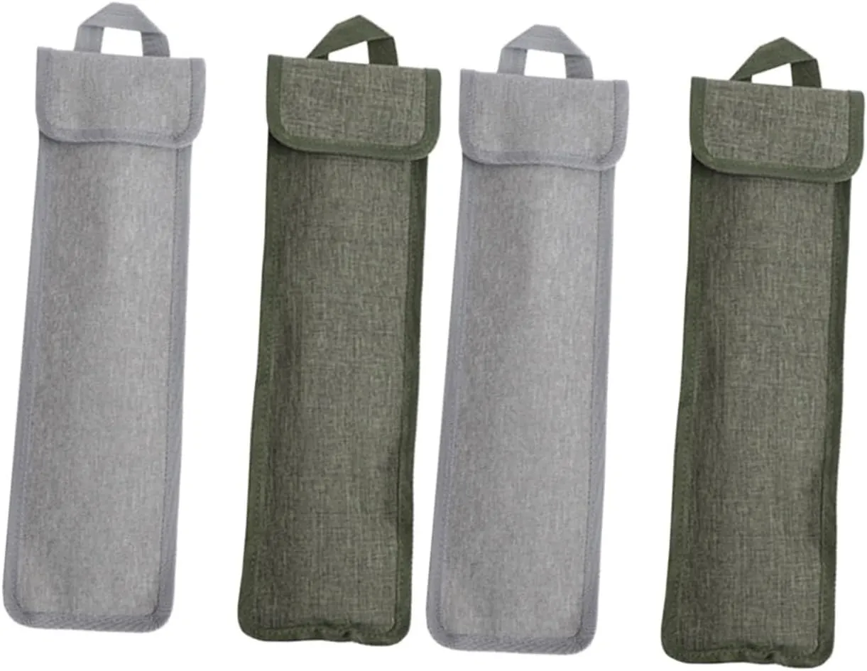 4 Pcs Floor Nail Storage Bag Nail Accessories Canvas Tents Outdoor Camping Tent Camping Hammer Storage Bag Portable Tent Stakes Bag Stuff Sack Practical Tent pegs Container on Foot