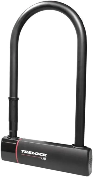 422131 4016167067509 Steel Arch Lock U6 108x300 Diameter: 16mm, Black, 230 mm
