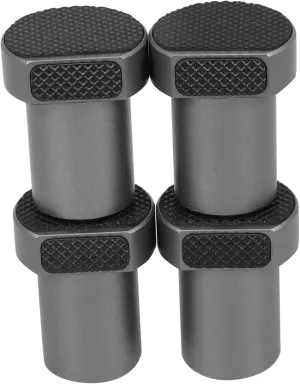 4pcs Nonslip Planing Stopper Durable Planing Plug for Woodworking Reusable Workbench Dog Easy Installation Operation for Routing Cutting Sanding