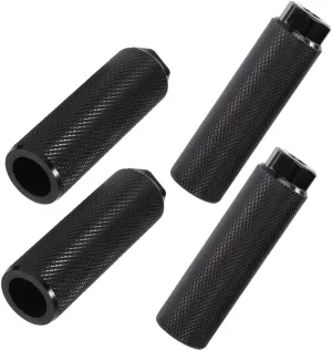 4Pcs Sturdy Aluminum Alloy Bike Rear Foot Pegs Wear Resistant Cycling Accessories for Mountain Bikes Detachable Design for Comfort and Stability