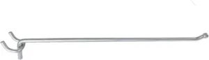 (50 Pack) HB10 10 Inch Heavy Duty All Metal Peg Hooks : .225 Diameter Extremely Strong & Durable, Zinc Galvanized