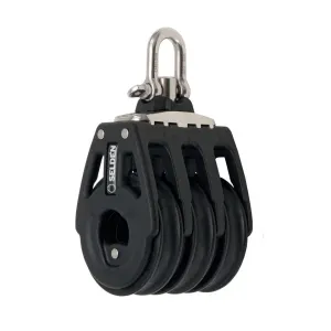 60 mm Ball Bearing Block - Triple, Swivel