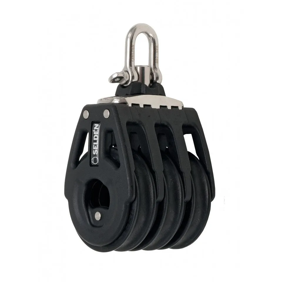 60 mm Ball Bearing Block - Triple, Swivel