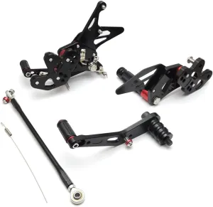 61101-2500 Black MGP Rear Set (SUZ. GSX-R 600/750 (06-16')