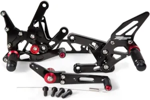 81501-2500 Black MGP Rear Set (YAM. YZF-R1/M (15-16')