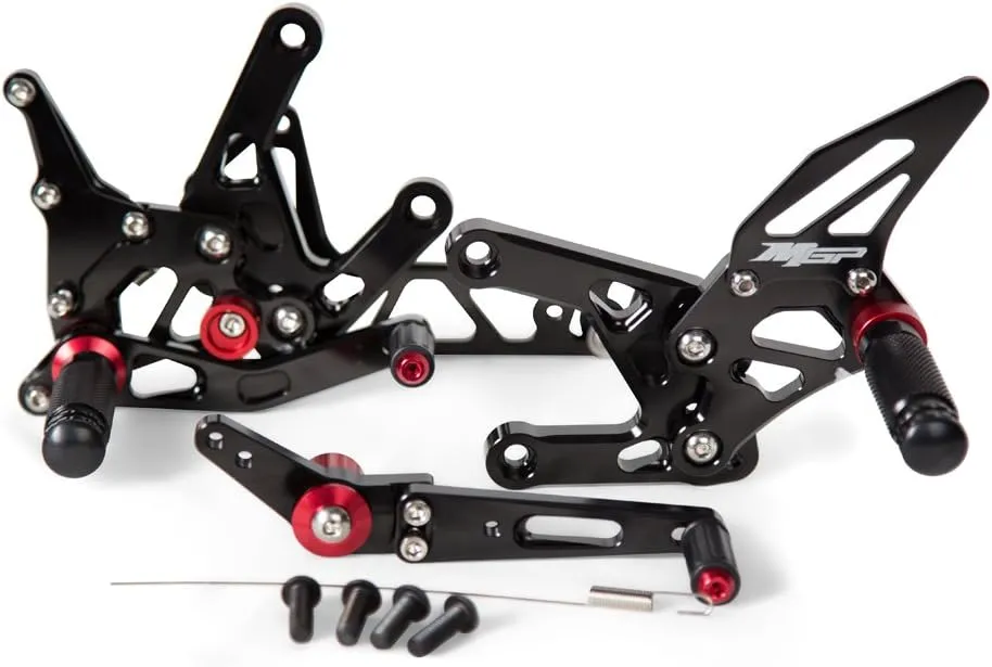 81501-2500 Black MGP Rear Set (YAM. YZF-R1/M (15-16')