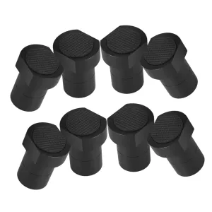 8pcs Woodworking Bench Pegs Workbench Pegs for Dog Holes Nonslip Planing Stoppers Workbench Dogs Bench Clamps