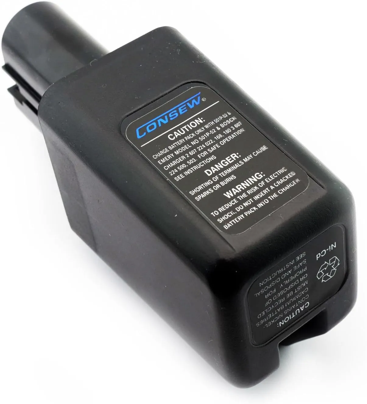 9.6V Replacement Battery For Consew 501P Cordless Fabric Cutting Machine