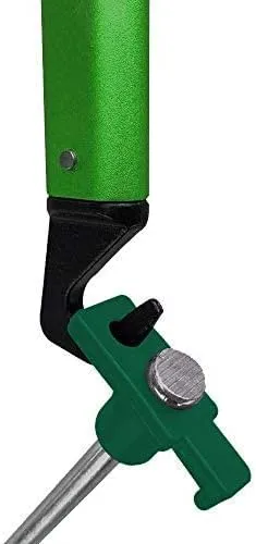 ABCCANOPY Tent Stakes 16" Camping Tent Stakes, 10pc-Pack (Green)