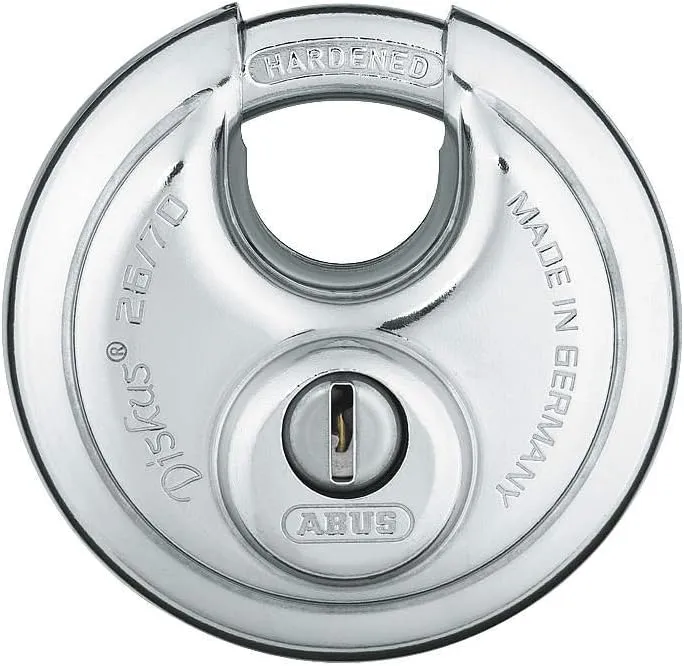 ABUS 26/70 Diskus Hardened Steel Padlock Keyed Alike