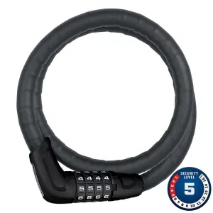 Abus, Tresor 6615C, Armored cable with combination lock, 15mm x 85cm