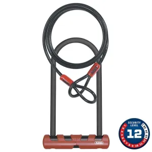 Abus Ultimate 420 Lock   Loop Cable (160mm x 230mm), (10mm x 4' Cable)