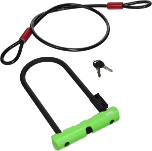 Abus Ultra 410 U-Lock w/Cable 230mm with 10mm x 120cm 9" Bike U Lock