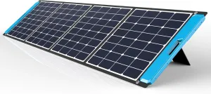 ACOPOWER Omni 200W All-in-one Solar Panel Suitcase,200Watt Foldable Solar Kits