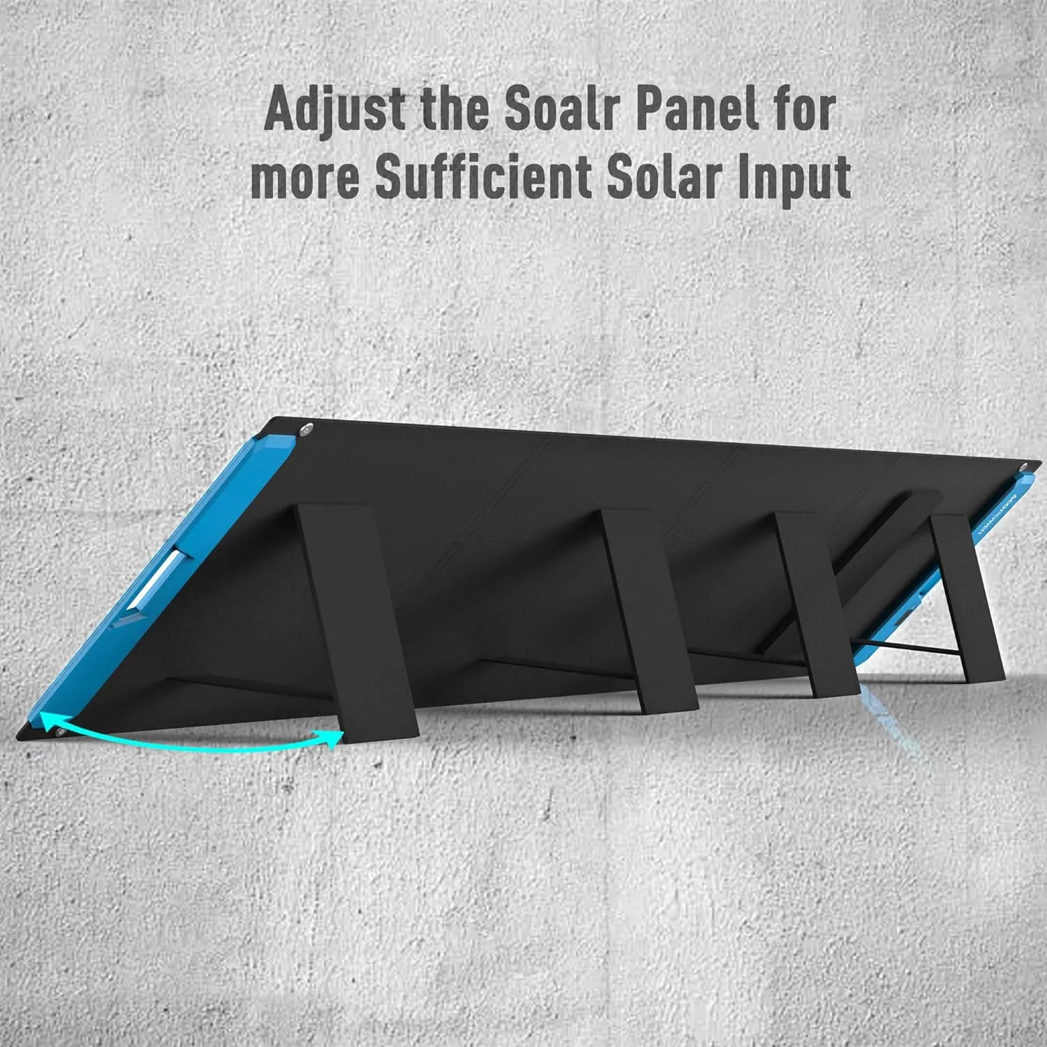 ACOPOWER Omni 200W All-in-one Solar Panel Suitcase,200Watt Foldable Solar Kits