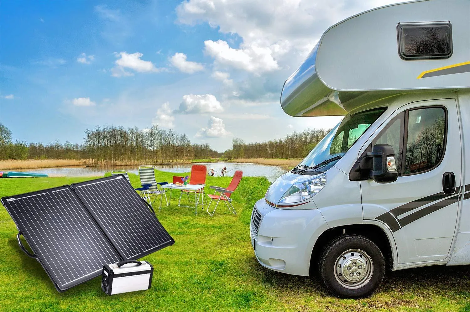 ACOPower Plk 100W Portable Solar Panel Kit,Lightweight 20A Charge