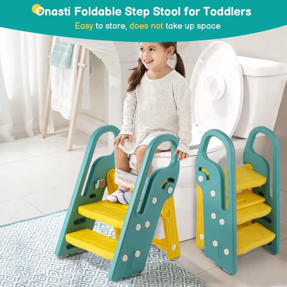 Adjustable and Foldable Step Stool