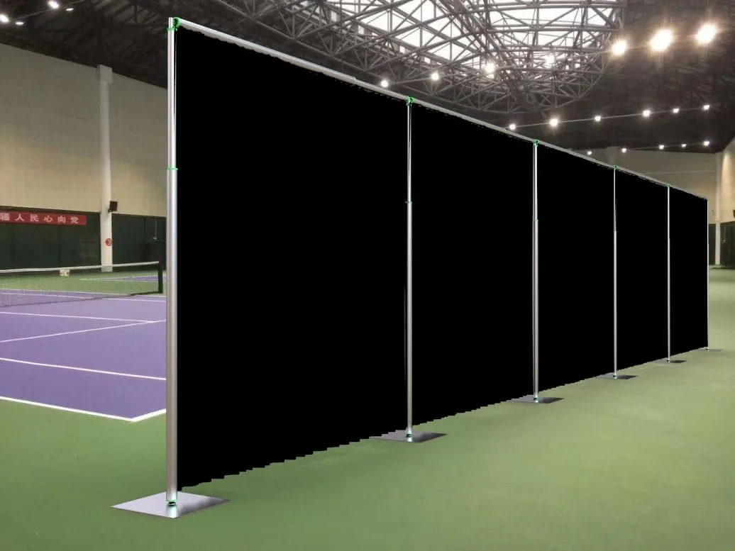 Adjustable Heavy Duty Portable 10FT X 50FT Pipe and Drape Backdrop Kit (Black Drape) Quick Set Up Without Tools for Wedding&Party&Event&Photography&Show&Display (10FT X 50FT & Black Drape)