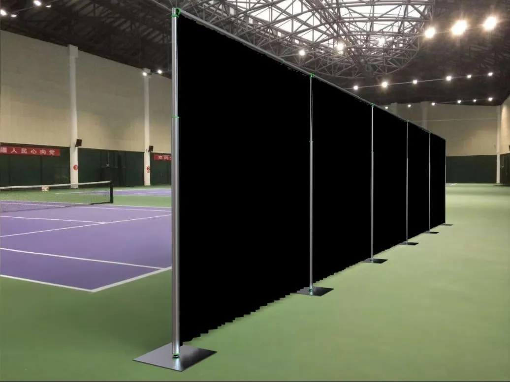 Adjustable Heavy Duty Portable 10FT X 50FT Pipe and Drape Backdrop Kit (Black Drape) Quick Set Up Without Tools for Wedding&Party&Event&Photography&Show&Display (10FT X 50FT & Black Drape)
