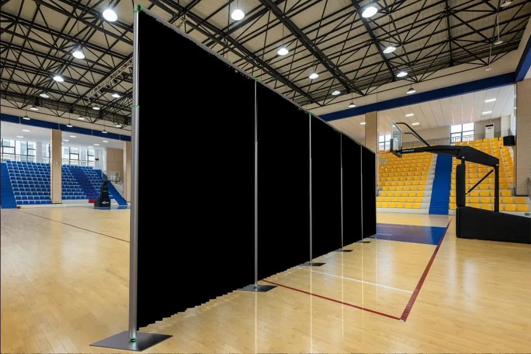 Adjustable Heavy Duty Portable 10FT X 50FT Pipe and Drape Backdrop Kit (Black Drape) Quick Set Up Without Tools for Wedding&Party&Event&Photography&Show&Display (10FT X 50FT & Black Drape)