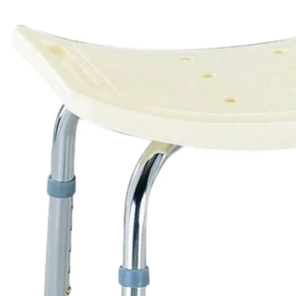 Adjustable Shower Stool with Rubber Tips