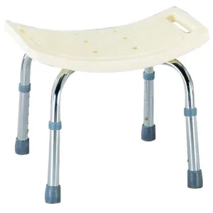 Adjustable Shower Stool with Rubber Tips