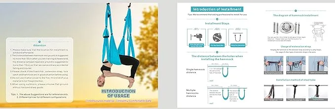 Aerial Yoga Swing Set Trapeze Yoga Hammock Kit